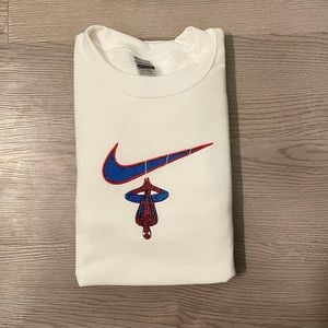 Spiderman Nike custom sweatshirt